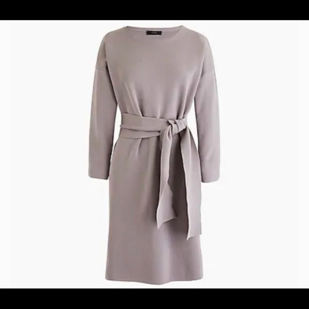J. Crew tie-waist cotton sweater dress | Size: PXXS